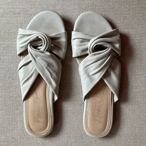 Nanette Lepore Vanda Sandal, Cream, Size 8 - Picture 1 of 10